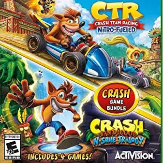 Lote Crash Bandicoot™: N. Sane Trilogy + CTR