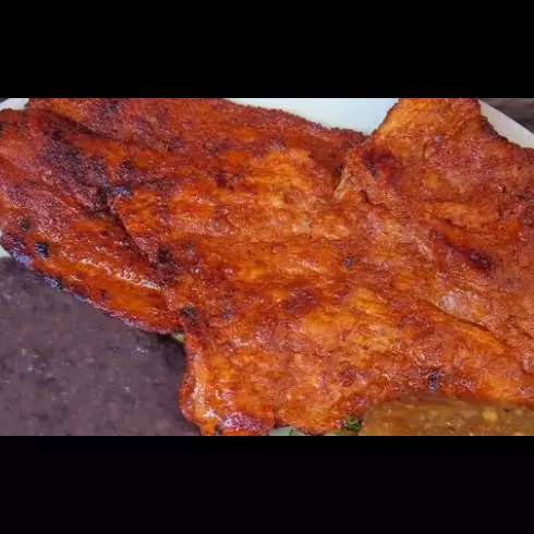 Bomba de carne a la parrilla