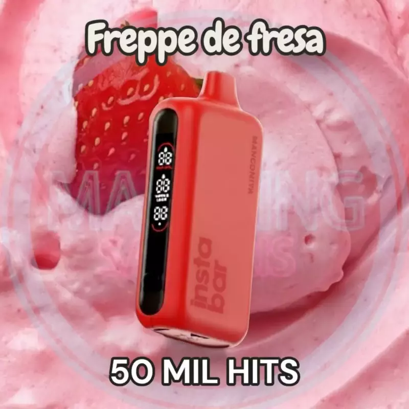 Frappe de fresa
