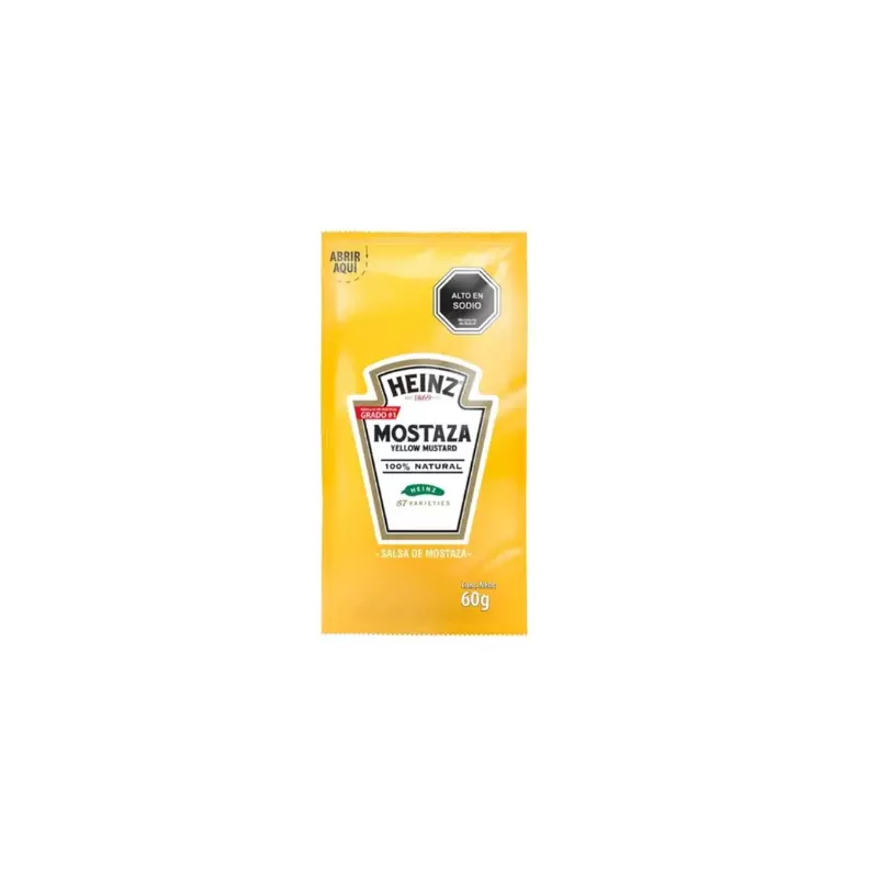Mostaza Heinz 60 Grs