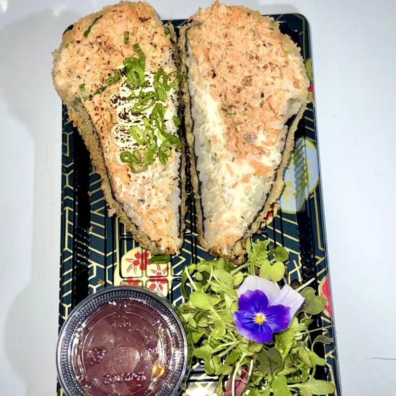 Temaki Salmon Grelhado FRITO