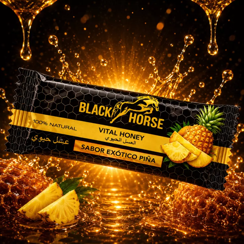 Black Horse 🐎 Sabor Piña 🍍