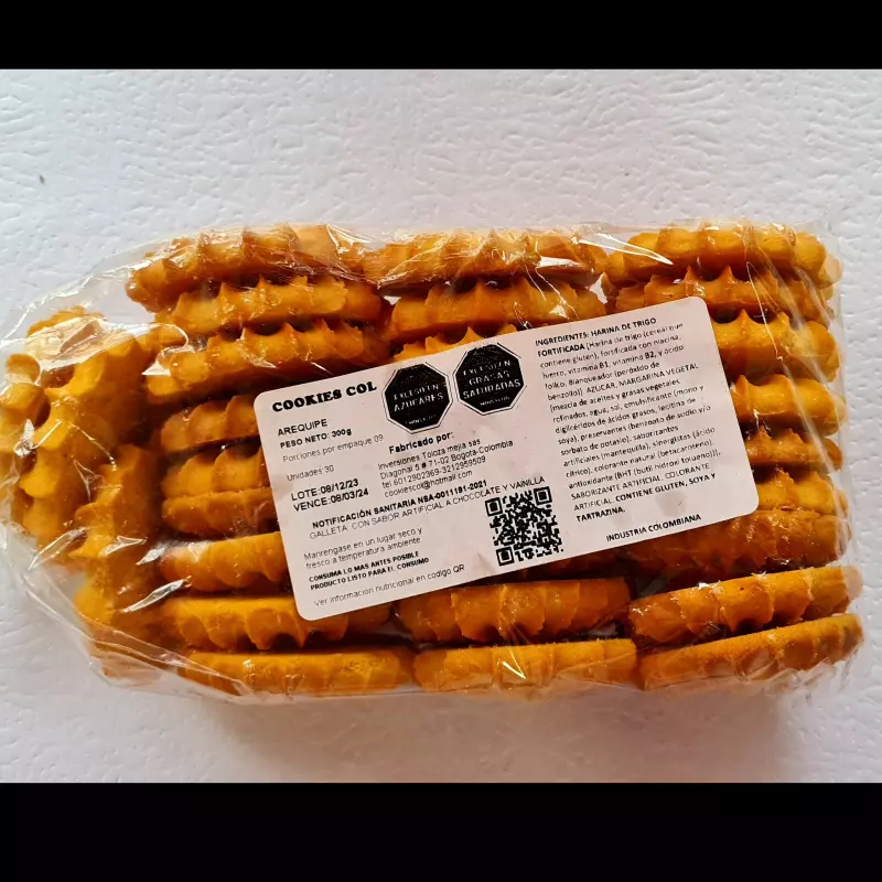 BOLSA GALLETA POLVOROSA DE MANTEQUILLA