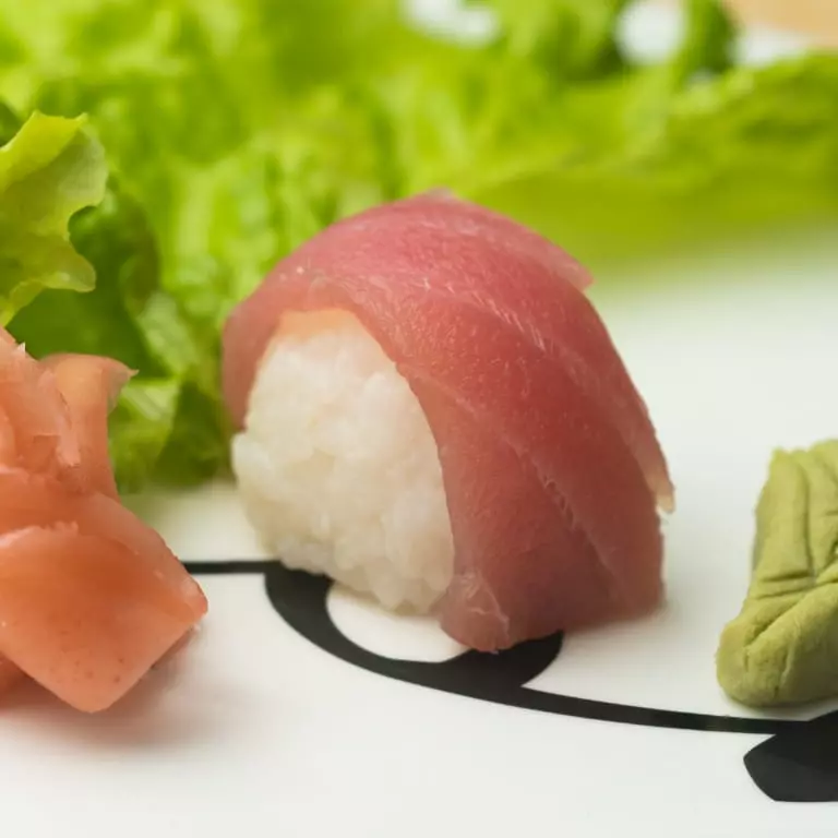 Nigiris atún rojo unidad