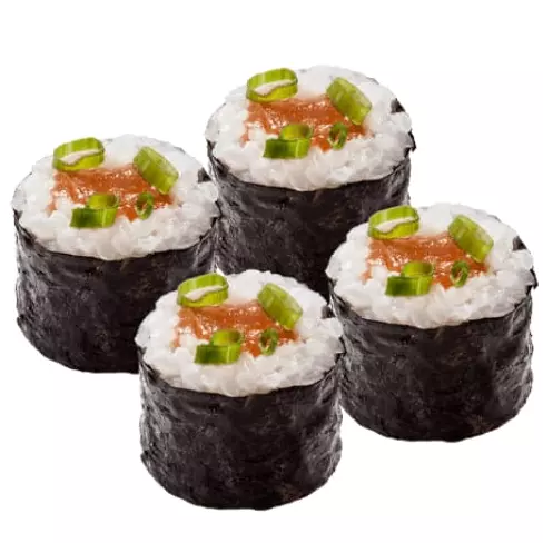 MAKIMONO DE SALMÃO/CEBOLINHA 8und.