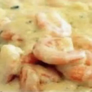 CAMARÃO AO MOLHO BRANCO