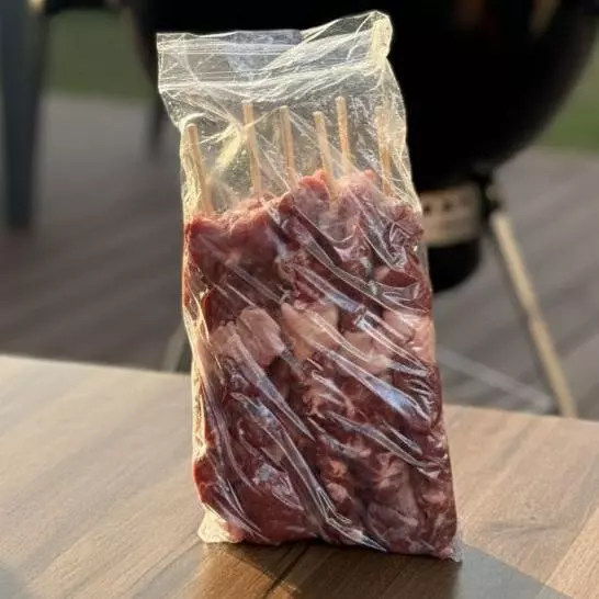 Espetinho de Carne Bovina (10 unds)