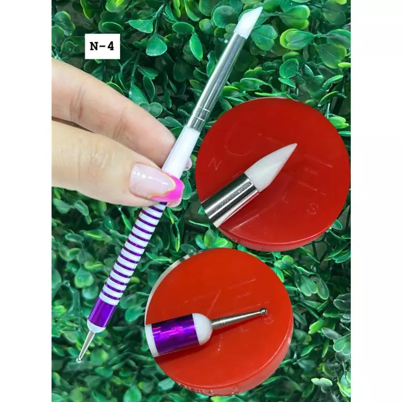 Pincel Modelador + Boleador N-4