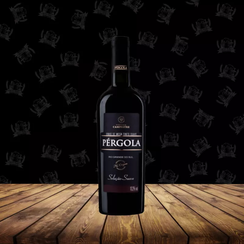 Vinho Pérgola Tinto Suave 1L