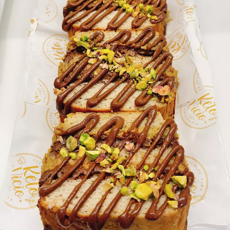Porción de Torta pistacho