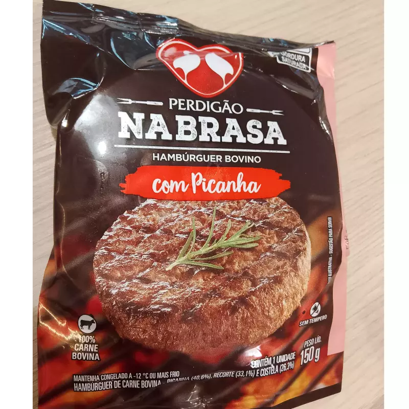 HAMBÚRGUER BOVINO COM PICANHA