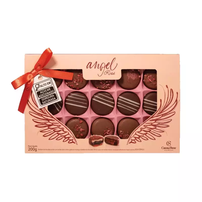 Caixa de Bombons Angel Rose Sort200g