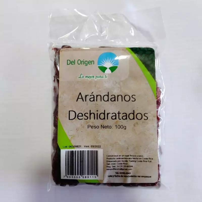 ARANDANO DESHIDRATADO