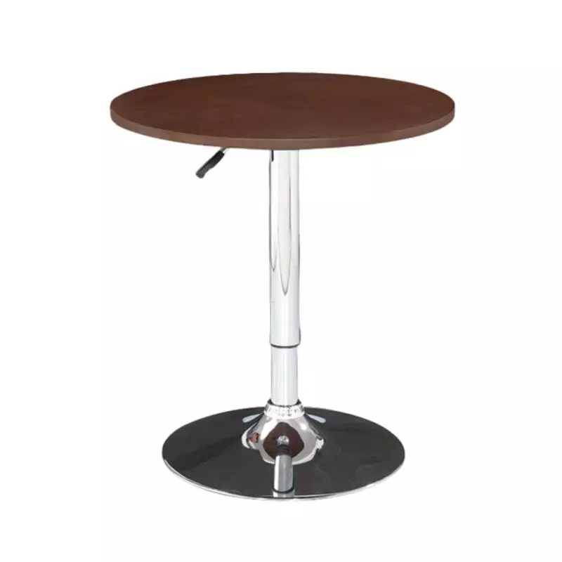 Mesa barra regulable 60cm Wengue