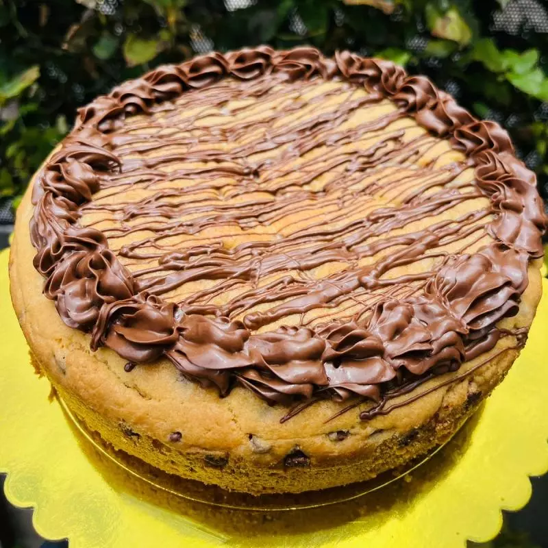 Torta de Galleta rellena de nutella