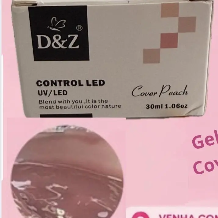 Gel D&Z Control Cover Peach 30ml