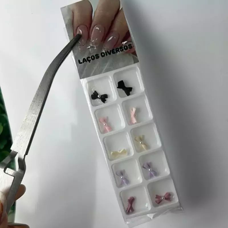 Laço C/Strass Kit C/10 Unidades N•40