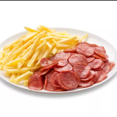 Calabresa com Fritas