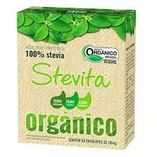 Adoçante em pó 50 envelopes 50mg