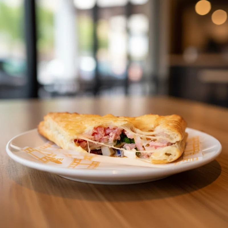 PASTEL DE PRESUNTO COM QUEIJO