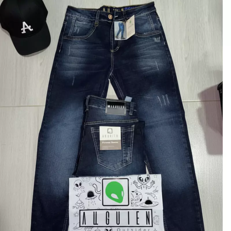 Jean Azul Oscuro Premium Slim FitMax