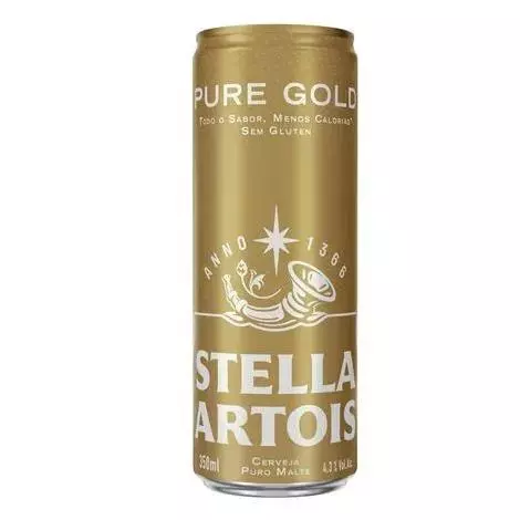 Stella Pure Gold Lata 350ml
