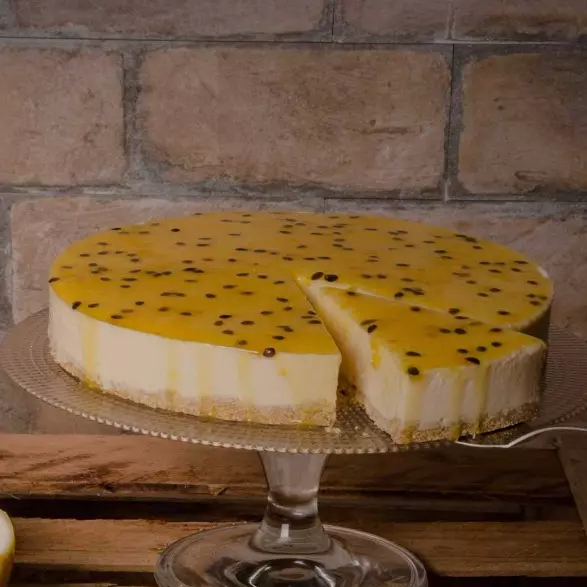 TORTA MOUSSE MARACUJÁ