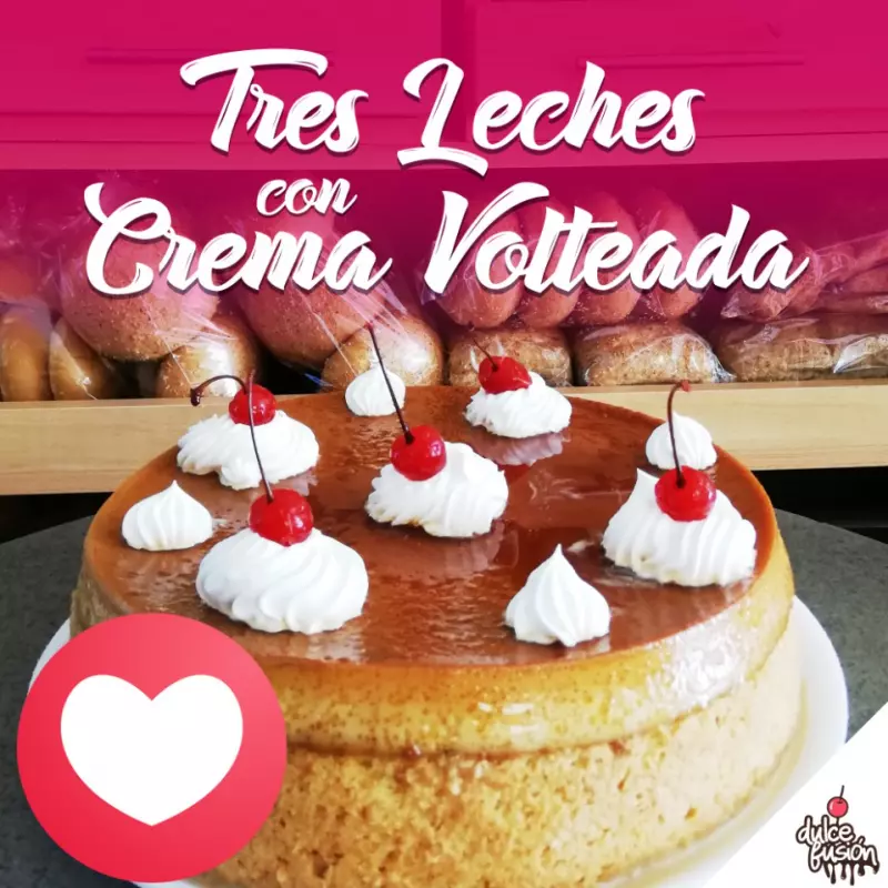 3L C/Crema volteada #24