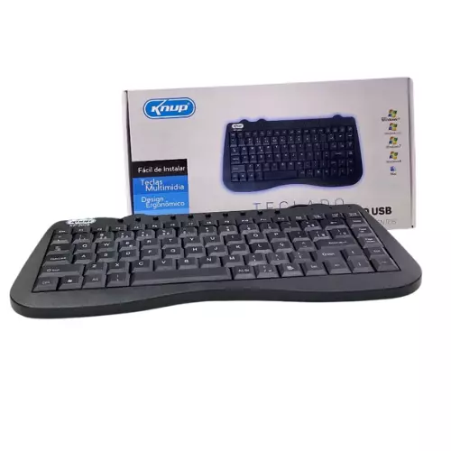 TECLADO USB C/FIO KNUP KP-2008
