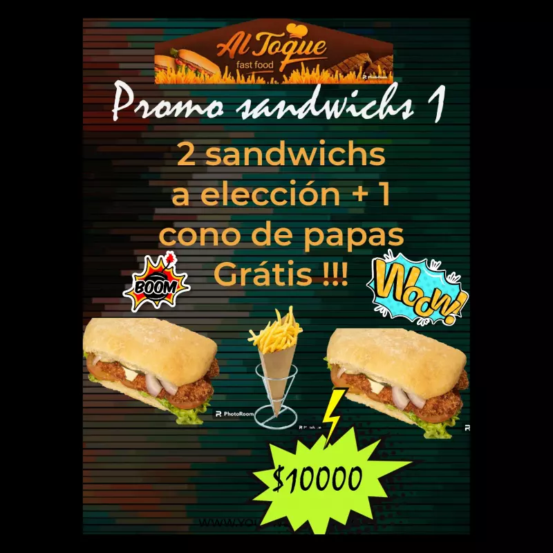 Promo sandwichs 1
