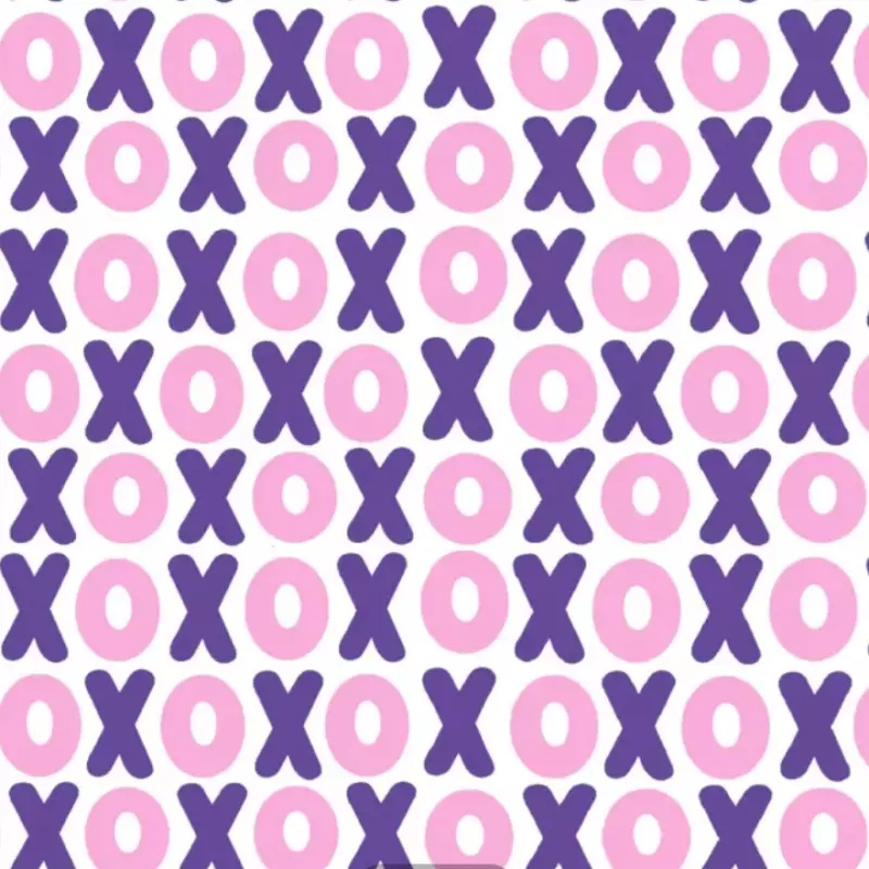 Papel de Regalo Xoxo Morado (65x48)