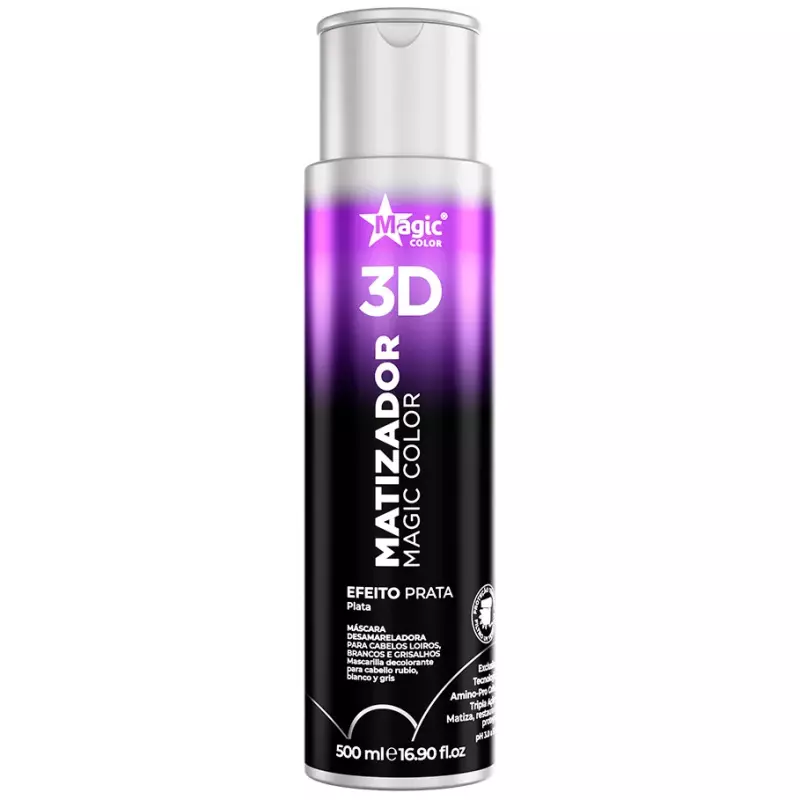 3D Magic Color Efeito Prata 500ml