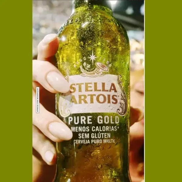Stella Pure Gold Long Neck 330ml 🍺