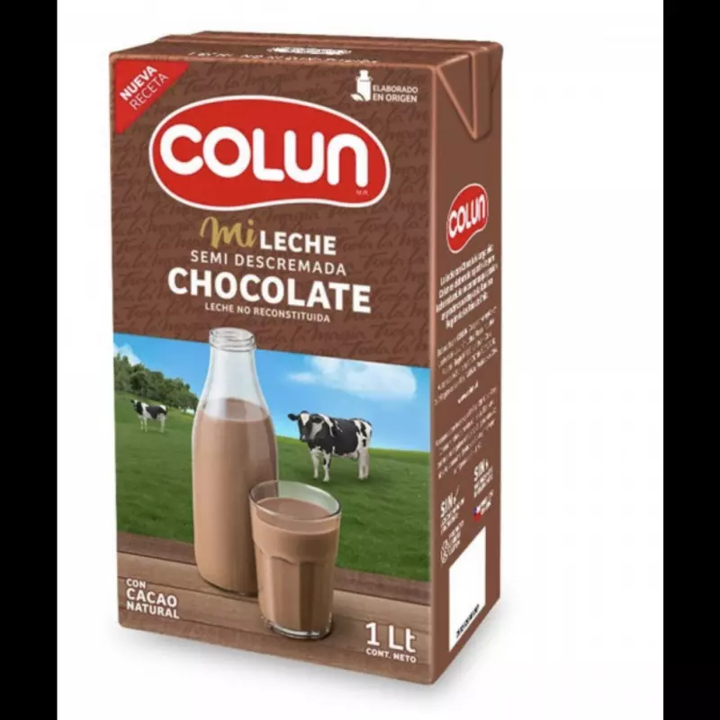 Leche chocolate Colun 1 litro