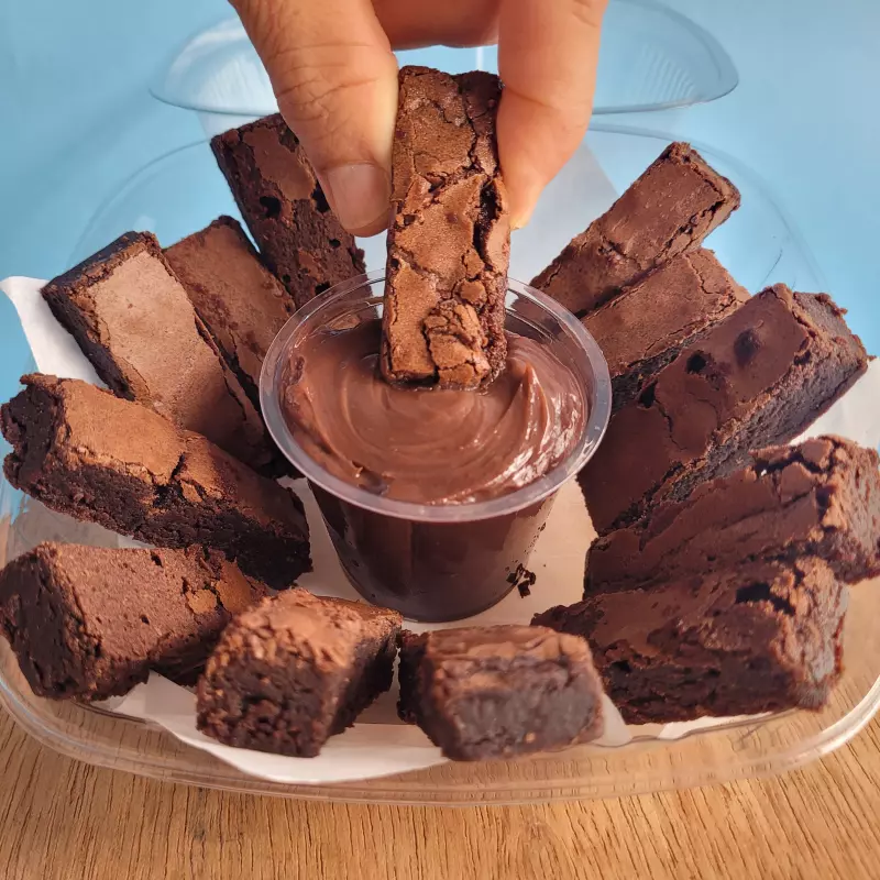 Turbinado Com brigadeiro tradicional
