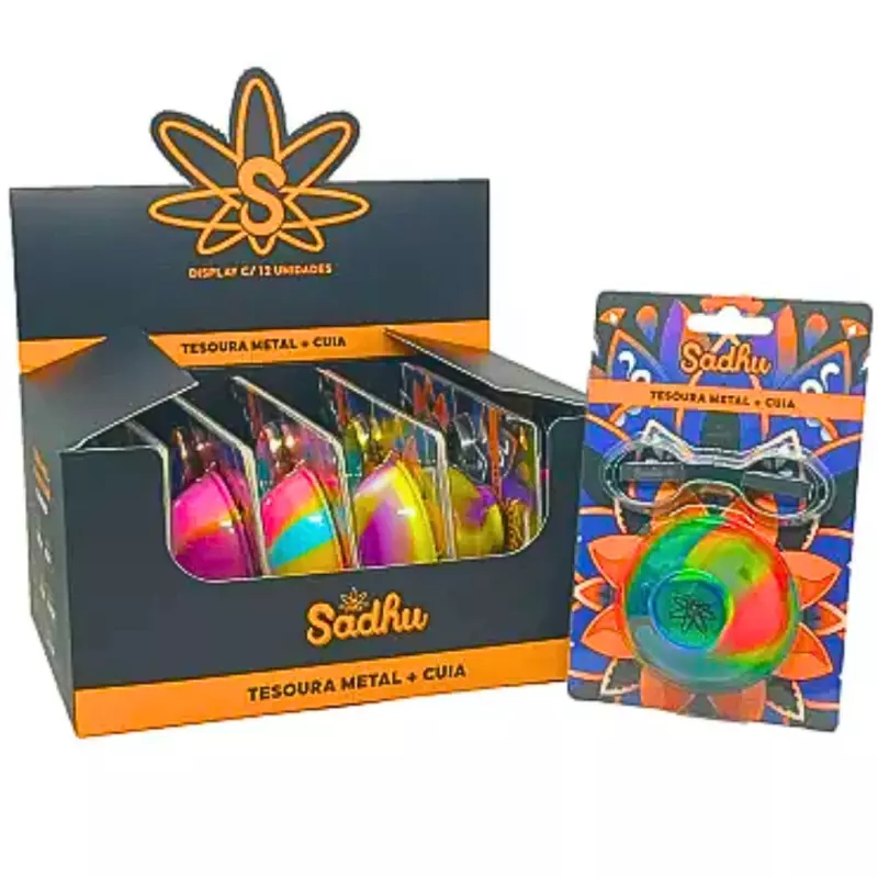 KIT TEOURA METAL + CUIA GRANDE C/12