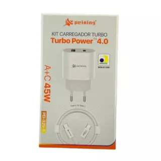 CARREGADOR PEINING 45W C/C PEI-329-5