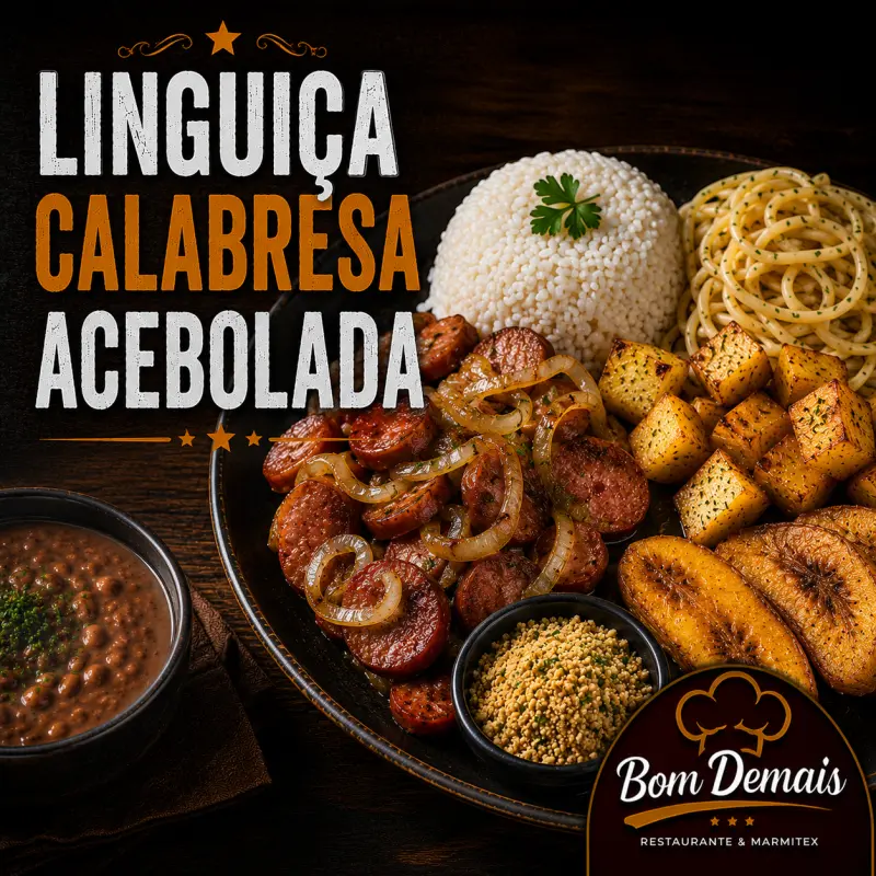 LINGUIÇA CALABRESA ACEBOLADA