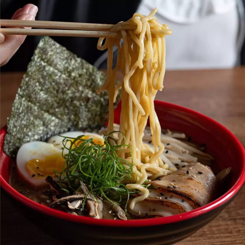 Combo Ramen y gyozas