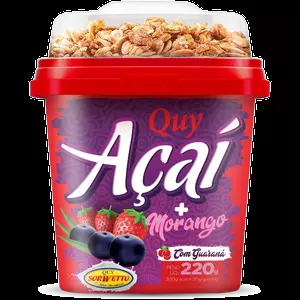 QUY AÇAÍ 220G – MORANGO