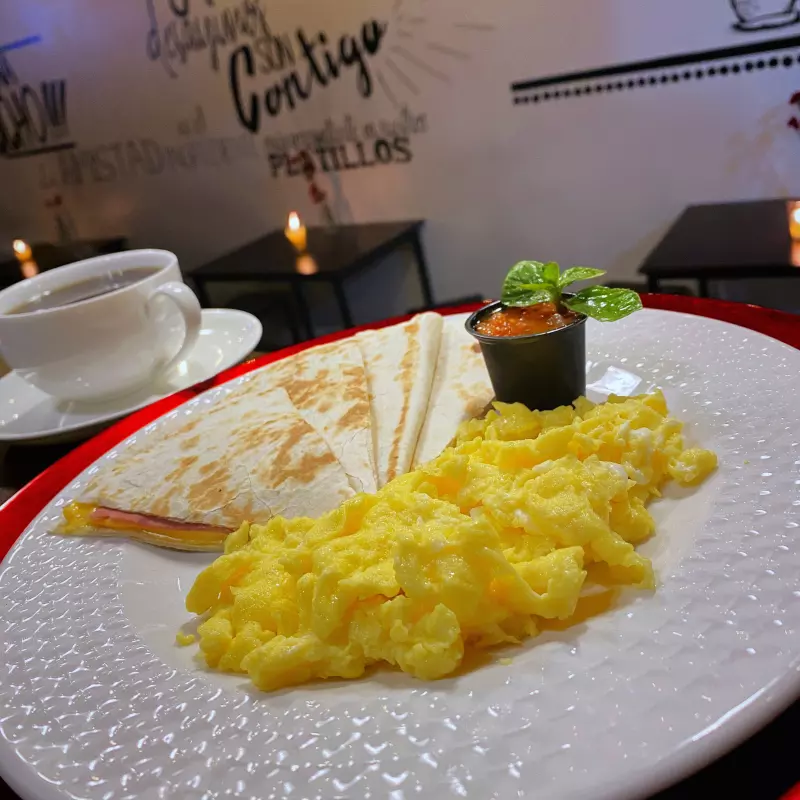 Quesadilla de desayuno