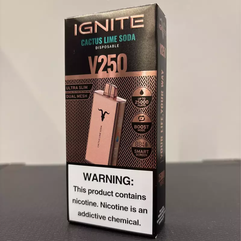 IGNITE V250  Limão e cactus