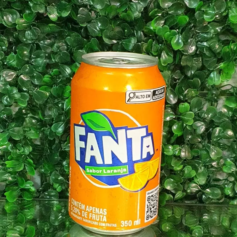 Fanta Laranja Lata 350ml