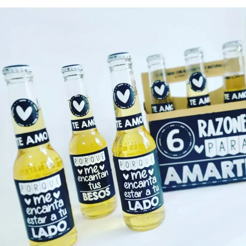 Razones para amar sticker negro