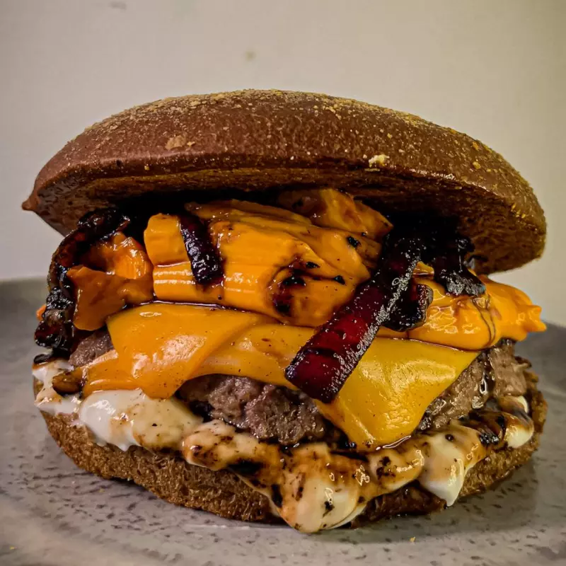 Ned Kelly cheddar burguer