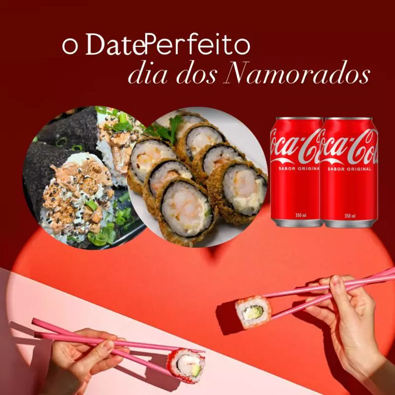 COMBO 10 peças + 2 TEMAKIS