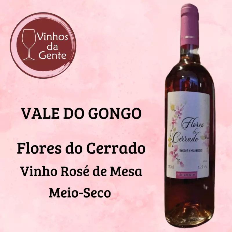VALE DO GONGO Flores do Cerrado Rosé