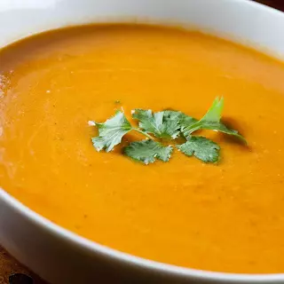CALDO DE ABÓBORA C CARNE かぼちやスプ