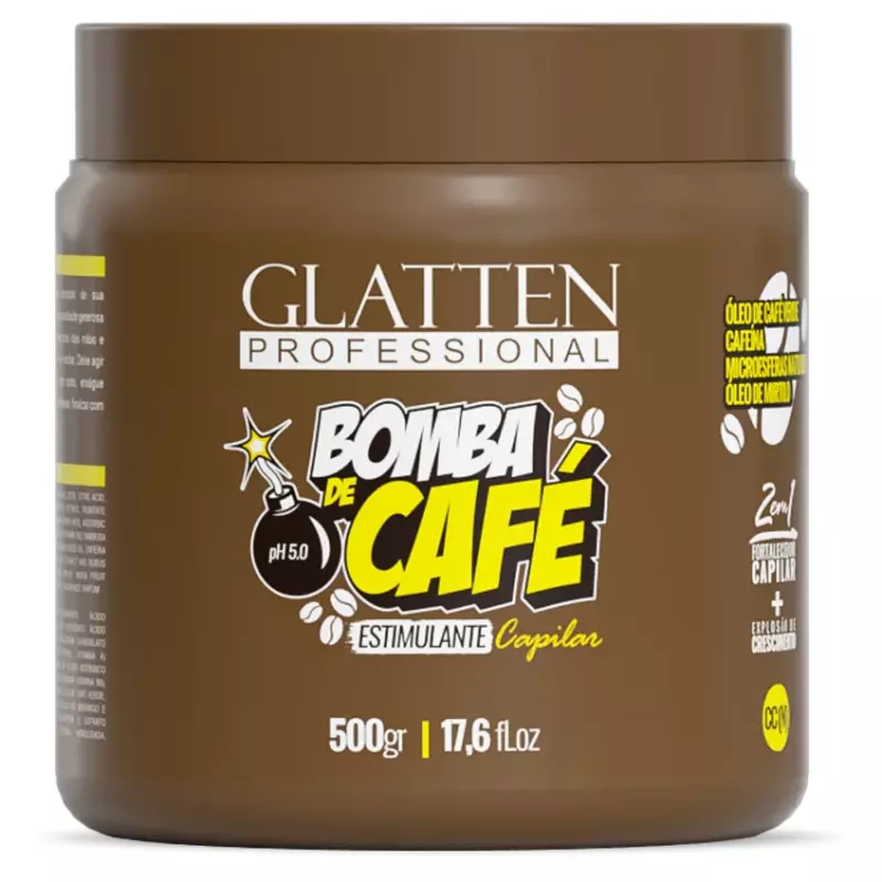 Glatten Máscara Bomba de Café 500g