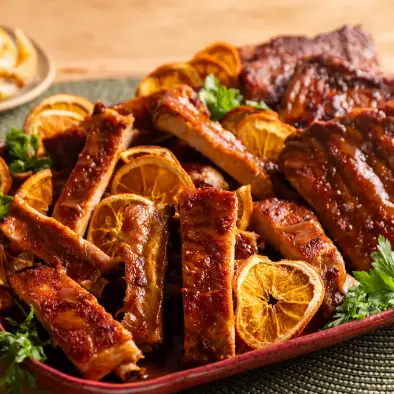 costelinha suina assada